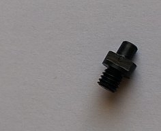 Piston aus gehärtetem Stahl mit 12-28 Gewinde