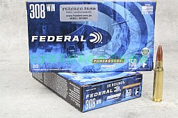 Federal Power Shok .308 Win Copper HP 150gr. 9,7g 20 Stück 300308150LFA