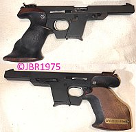 Sportpistole Walther OSP ( Olympische Schnellfeuerpistole ) im Kaliber .22 kurz / .22 Short