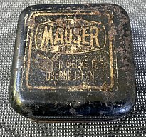 ABSOLUTE RARITÄT MAUSER DOSE ZUBEHÖR VOR 1945
