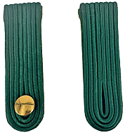 Schulterstück, grün, Paar
