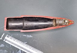 Schnittmodell Sprenggranate DM 11 mit Zünder