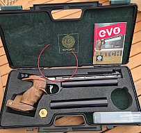 Steyr Evo 10 E Match Luftpistole (neuwertig)