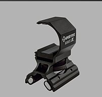 Magnetische Lampenhalterung Gewehr