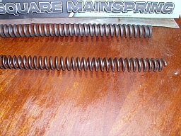 Exportfeder 4 Kant 30 Joule +,,,+eine 7,5 Joule Feder