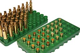 MEGALINE Ladebrett - Reloading Tray - beidseitig verwendbar - für bis zu 86 LW u. KW Patronen