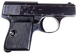 Westentaschenpistole, C.G. Haenel, Schmeisser Modell II, 6,35mm Browning