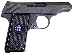 Taschenpistole, Carl Walther Zella-Mehlis, Modell 8, 6,35mm Browning