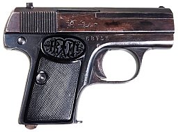 Westentaschenpistole, Rheinische Metallwaren- und Maschonenfabrik Sömerda, Dreyse, 6,35mm Browning