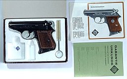 Erma 552 S Pistole, .22lr, im Originalkarton, Top-Zustand, Sammler und Fallenjagd !