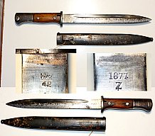 deutsches Bajonett 84/98 2. Art, Ärado