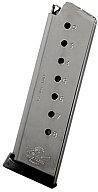 ACT MAG 8-Schuss Ersatzmagazin Metal COLT 1911 A1 .45 ACP 45 Auto | Silber Nickel NEU 1911er Magazin