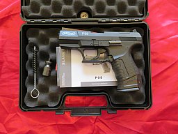 Walther P99 Schreckschuss Pistole 9mm P.A.K. schwarz, PTP 762, NEU und OVP!