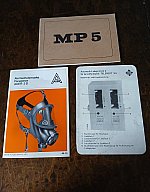Bedienungsanleitung HK Heckler & Koch MP 5 und Auer Maske u. Telefunken