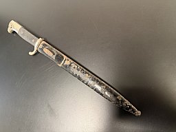 Altes Seitengewehr mit Hersteller WKC