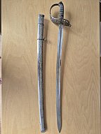 Österreicher Offizierssäbel Modell: M1869, guter Zustand