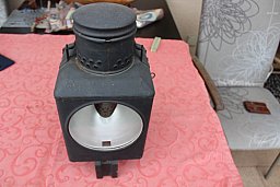 Eisenbahn Petroleum Lampe in Bestzustand. DDR 1985.