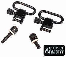 2X DIY Riemenbügelösen inkl. Riemenbügeln komplett Riemenbügelschrauben schwarz