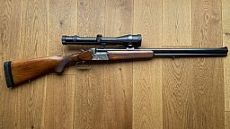 Ferlacher Bockbüchsflinte – Koschat, Ferlach – 8x57 JRS / 16/70 – mit Zeiss Diavari-ZM 2,5-10×48