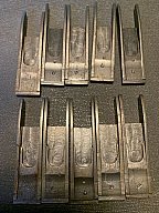Militaria WW2 10x Kurvenstück Mauser 98k