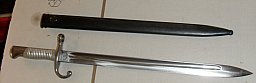 Argentinien, Bajonett Modell 1891 mit Aluminiumgriff