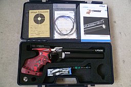Matchluftpistole Walther LP 500 L Meistermanufaktur Red Devil
