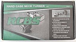 RCBS Hand-Halsdreher mit Schnellwechsel Hülsenhalter #90401 Hand Neck Turner