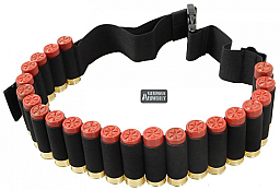 Schrotpatronengürtel 25 Schuss Kaliber 12/16/20 Entenjagd Skeet IPSC