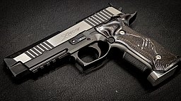 Pistole SIG Sauer P226 X-Five Black & White 9mm Luger 5" PVD Made in Germany Eckernförde