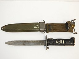 Original US BAJONETT M5 mit Scheide M8 ab 1944 für M1 Garand-Gewehr