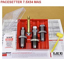 LEE 3-Die-Pacesetter Langwaffen Matrizensatz-SET Full-Length | 7,5x54 MAS FRENCH - 7.5 x 54 #90246