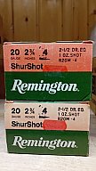 Remington Schrotpatronen Kal. 20/70 3,2mm 100 Stück