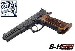 Neuwaffe, auf Lager: Waffen Oschatz CZ 75 Sport II SA/DA mit Nussbaum Matchgriff CZ75B
