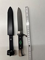 Hubertus Solingen Pfadfindermesser / Fahrtenmesser – Rostfrei Germany – inkl. Scheide