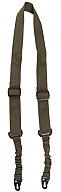 Tactical Gewehrgurt / Tragegurt mit Bungee (67-112cm), 2-Punkt, OLIV
