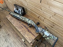 SLF HUBERTUS Extrem Camo, Kal.12/76, mit Stahlschrotbeschuss! Wechselchoke!