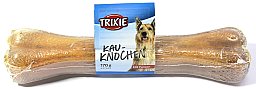 170g TRIXIE KAUKNOCHEN mit grüner Pansen Füllung - Hunde Leckerli Belohnung > getrocknete Rinderhaut