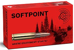 20 Schuss GECO SP Softpoint Büchsenpatronen 7x57 7 x 57 165gr 10g Teilmantel Jagd Munition Blei Lead