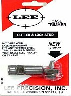 LEE Universal CUTTER & LOCK STUD | Hülsentrimmer für alle Kaliber / Hülsen bis .475'' Durchmesser !