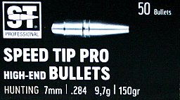 50 Stück NEUE RWS Geschosse - Speed Tip Professional .284 7MM - 9,7g 150gr hohe Präzision HMK H-Mant