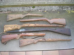Schaftkonvolut incl K 98k Wehrmacht