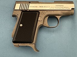 Pistole AMT Mod. Back UP .380 9mmk kompakt Stainless BOX - TOP