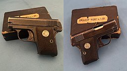 Colt Model 1908 Vest Pocket Hammerless – .25 ACP – Baujahr 1931 – Originalbox