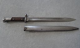 tschechischen Bajonett mit den Stempeln „Z“, G98 Mauser ? Brno / Brünn . Typ vz. 22 / vz.23 oder vz.