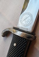 antikes Bajonett Seitengewehr KLITTERMANN & MOOG Haan Solingen