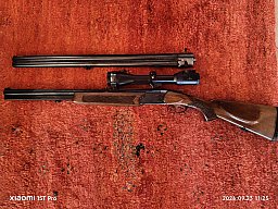 Bockbüchsflinte CZ mit Schrotwechsellauf 12/70