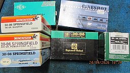 .30-06Spring, ca. 95 Patronen Konvolut
