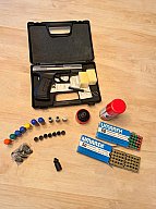 Walther P99 9 mm P.A.K. Schreckschuss – Komplett-Set im Originalkoffer + Zubehör + 75 Kartuschen