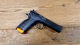 CZ TS 2 Orange / 9mm Luger / Bull-Lauf / viel Zubehör / ca. 200 Schuss / neuwertiger Zustand