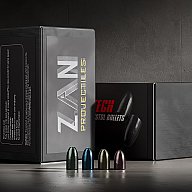 ZAN Tech Polymer Coated 9 mm pistol bullets - 125 grain ( 1000 pcs)
